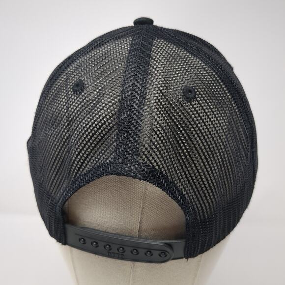 Son Volt Snapback Trucker Hat Black One Size Mesh Back Embroidered Otto - Picture 6 of 10